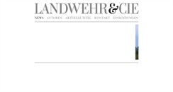 Desktop Screenshot of landwehr-cie.de