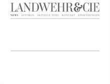 Tablet Screenshot of landwehr-cie.de